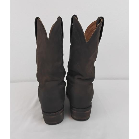 Tecovas Ranch Wear Cowboy Boots Men\'s 13 EE Dark Brown \